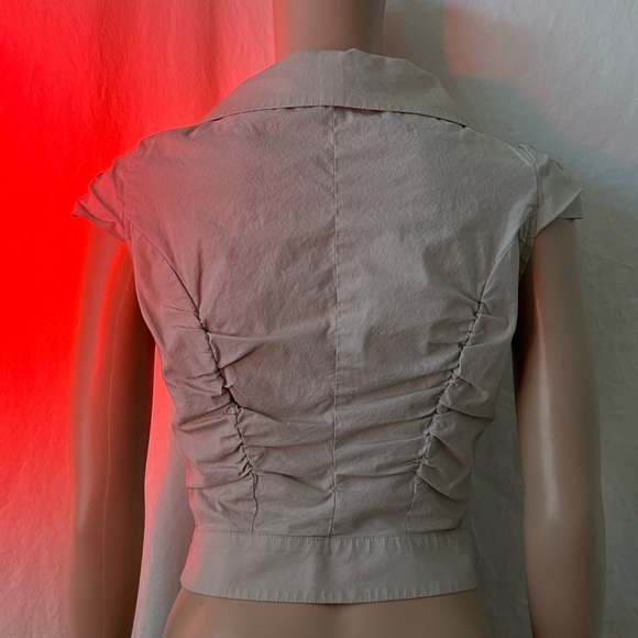 WET SEAL Y2K Tan Corset - Picture 4 of 4